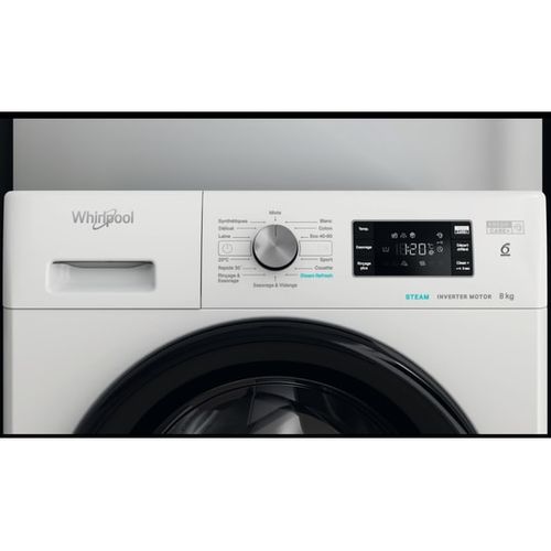 Lave-linge Frontal 8 kg 1400 trs/mn Moteur induction  - Ffb8489bvfr