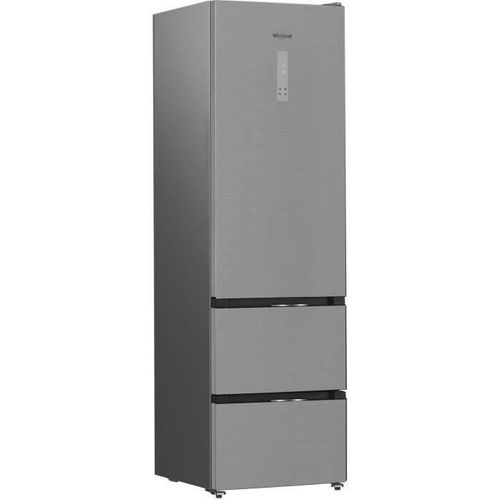 Réfrigérateur Combiné - Whkf6352x5e - Classe C - 351 L (249l + 102l) - 35 dB - Dual No Frost - Gris