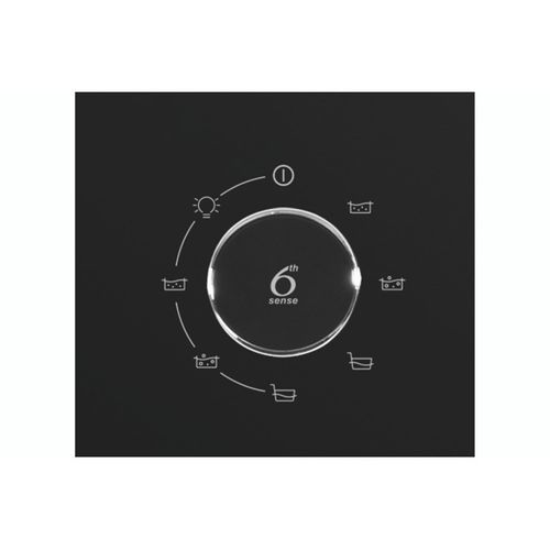 Hotte Décorative inclinée 60 cm noir - Whva62flmk