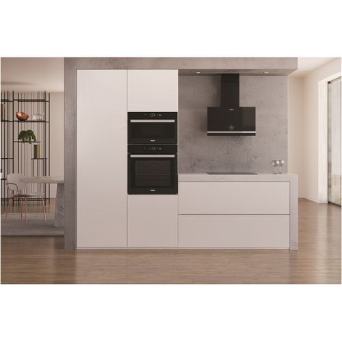 Hotte Décorative inclinée 60 cm noir - Whva62flmk