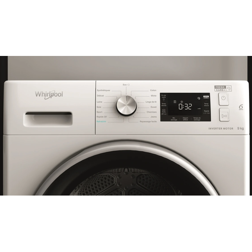 Sèche-linge à condensation 9 kg Pompe à chaleur - Fftdnm229x2bsfr