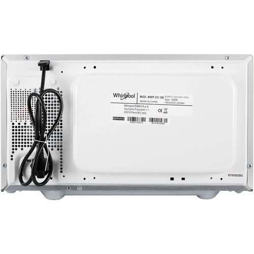 Micro-ondes 25l 900w Silver Noir - Mwp251sb