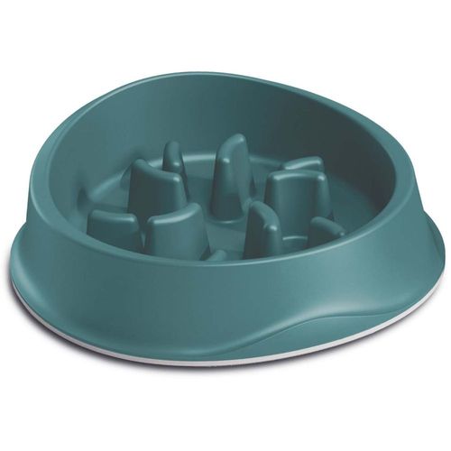 Ecuelle Antidérapante Slow Feeder 1 Litre Vert