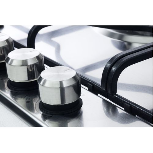 Plaque Gaz Encastrable Slf 460 Lx Acier Inoxydable Gaz 4 Foyers