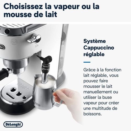 Machine Expresso Classique - Ec 685.w Dedica Style - Blanc