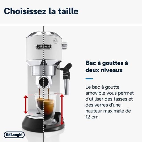 Machine Expresso Classique - Ec 685.w Dedica Style - Blanc