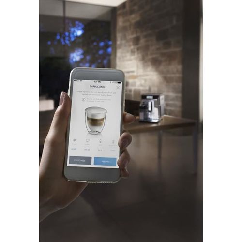 Machine Expresso Broyeur Connecté Primadonna Elite Experience - Gris - Ecam650.85.ms