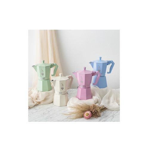 Cafetière Italienne 3 Tasses Rose Pastel - 0009063