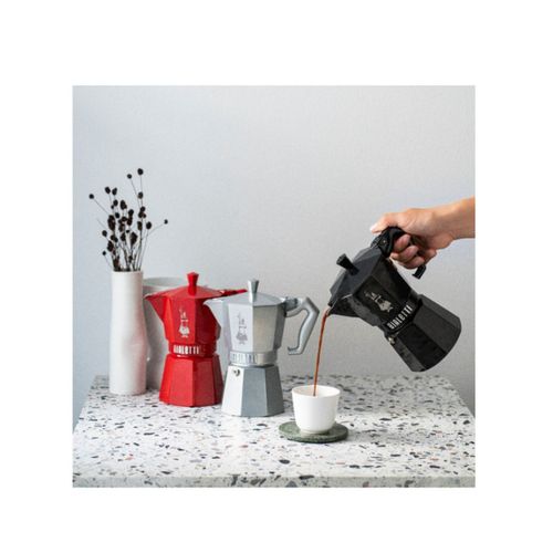 Cafetière Italienne 6 Tasses Gris Argenté - 0009076