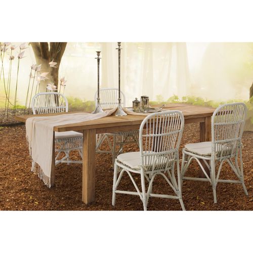 Table De Jardin Extensible En Teck Recyclé L180/250 - Saint Malo