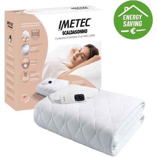 Surmatelas Chauffant - 1 Place Adapto Maxi 195x90  - 6 Températures