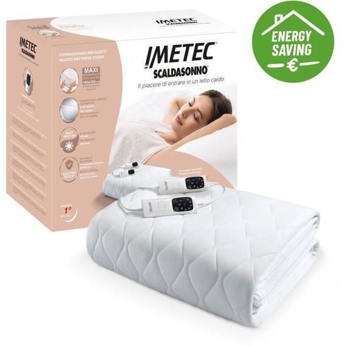 Surmatelas Chauffant - Imetec - 2 Places Adapto Maxi 195x165 Cm - 6 Températures