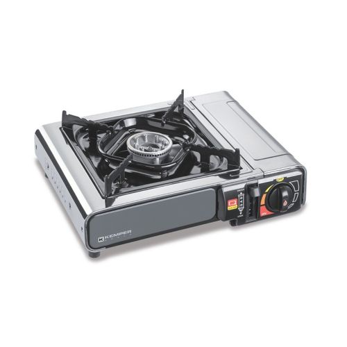 Réchaud Gaz 1 Feu 2.2kw Inox - 104987ss