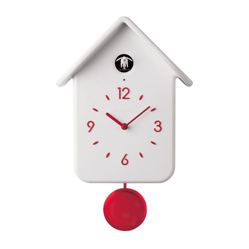 Horloge Murale 39 Cm Avec Pendule Blanc
