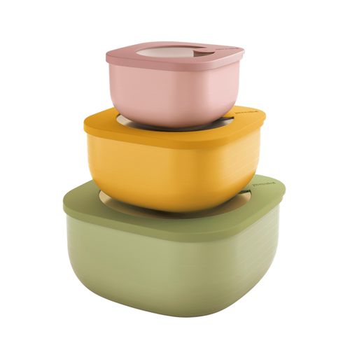 Lot De 3 Boites Hermétiques Basses