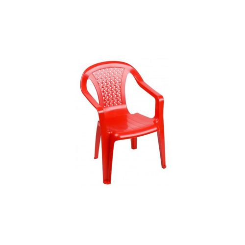 Chaise Pour Enfant "camelia" - Rouge - L 37 X P 35 X H 52 Cm