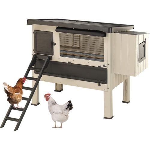 Poulailler Happy Farm 120 Plastique Beige 57320000