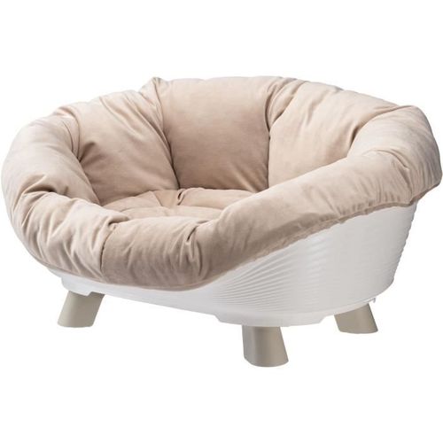Corbeille - Sofa Throne 4 - Avec Coussin - Blanc