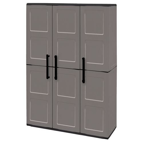 Armoire En Matériau Écologique Et Recyclable, Avec Charnières En Acier Et Étagères Réglables