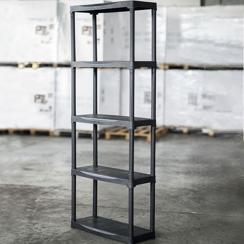 5 Étagères En Plastique En Polypropylène 60 x30 x 176 cm.