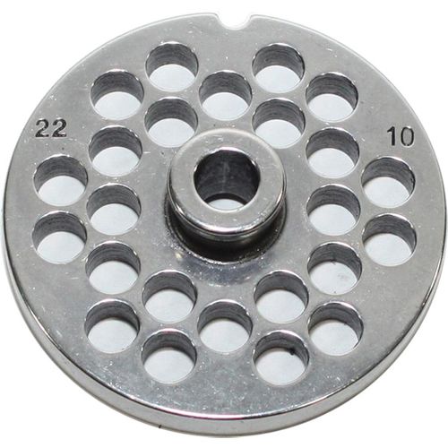 Grille Inox 10mm Pour Hachoir Reber N°22 - 4714 A/10