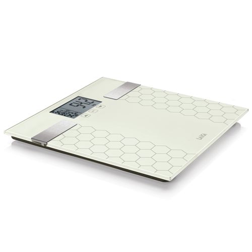 Pèse Personne Balance De Bain Electronique Avec Calcul De La Composition Corps Blanc