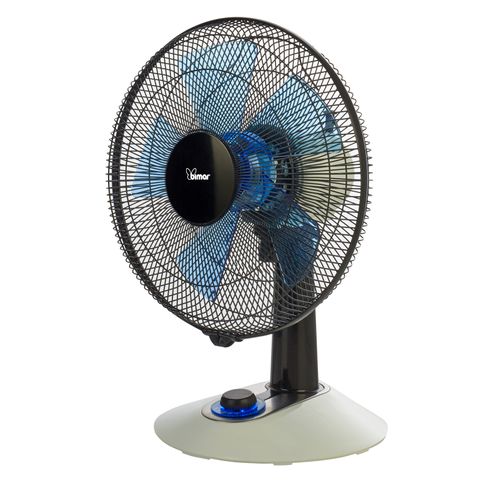 Ventilateur Vt355 30 Cm Noir, Bleu, Blanc