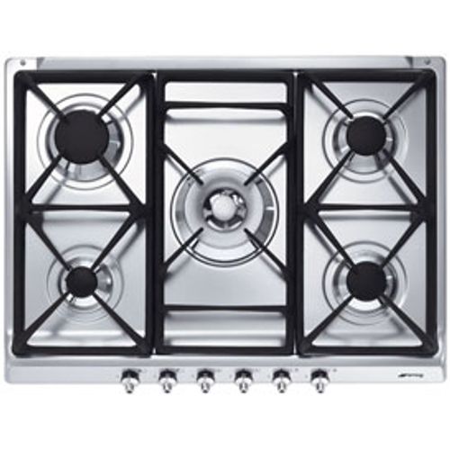 Table / Gaz SMEG SE70SGH-5 70cm inox