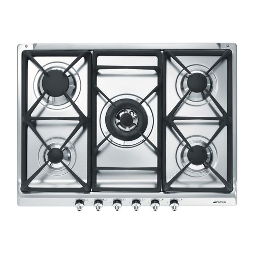Table / Gaz SMEG SE70SGH-5 70cm inox