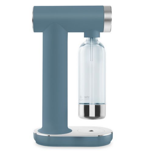 Machine à Gazéifier L'eau + 1 Bouteille Bleu Orage Mat - Skc01sbm