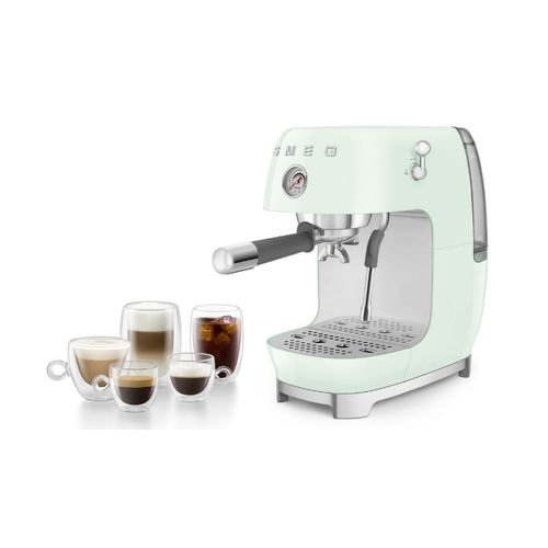 Machine à Expresso 15 Bars Vert D'eau - Ecf03pgeu