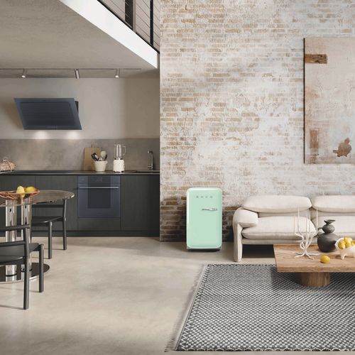 Réfrigérateur 1 porte SMEG FAB5LPG6 34L vert d'eau