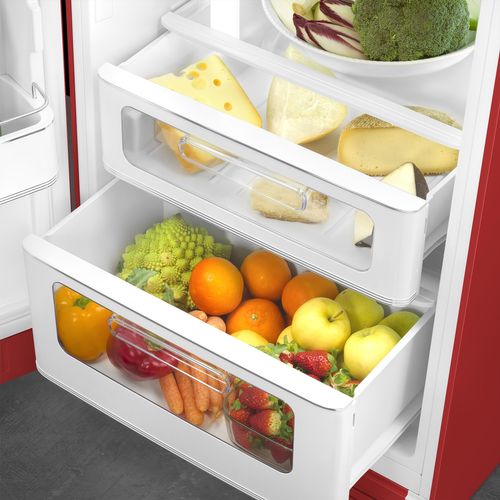 Réfrigérateur 2 portes SMEG FAB30LRD6 rouge