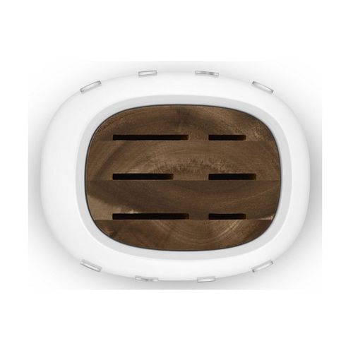 Bloc De 6 Couteaux Blanc - Kbsf02wh