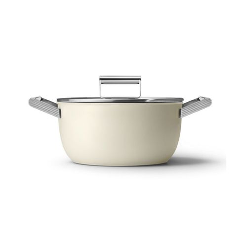 Faitout Crème Mat 24cm + Couvercle - Csf2412crm