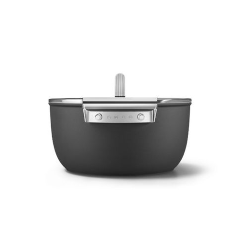 Faitout Noir Mat 24cm + Couvercle - Csf2412blm