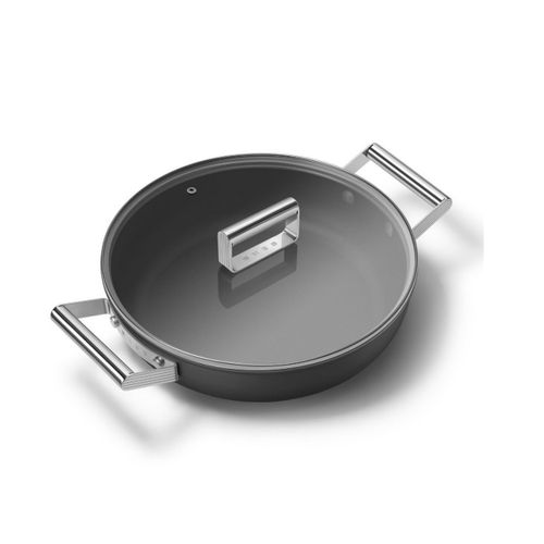 Sauteuse Noir Mat 28cm + Couvercle - Dpf2812blm