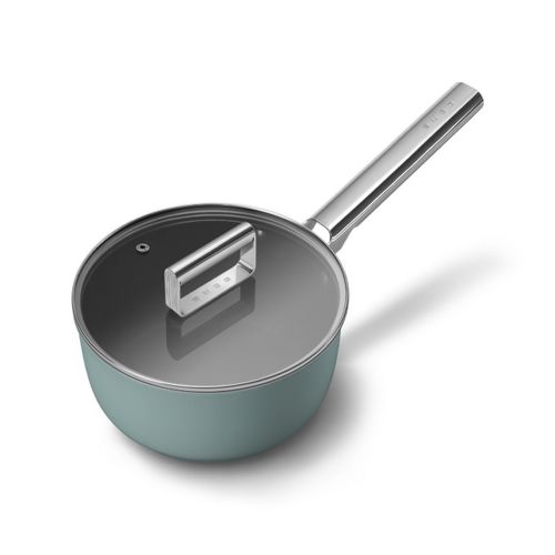 Casserole Vert Émeraude Mat 20cm + Couvercle - Spf2012egm