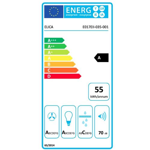 Groupe Filtrant 120cm 620m3/h 70db Noir Mat - Prf0172168
