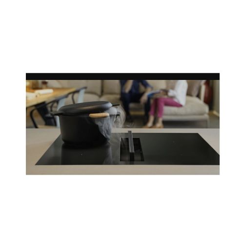 Plaque De Cuisson Aspirante Induction 78cm 4 Feux 7400w Noir - Prf0193270