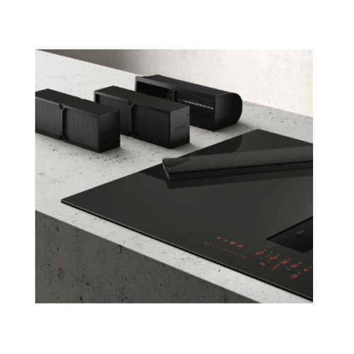 Plaque De Cuisson Aspirante Induction 78cm 4 Feux 7400w Noir - Prf0193270