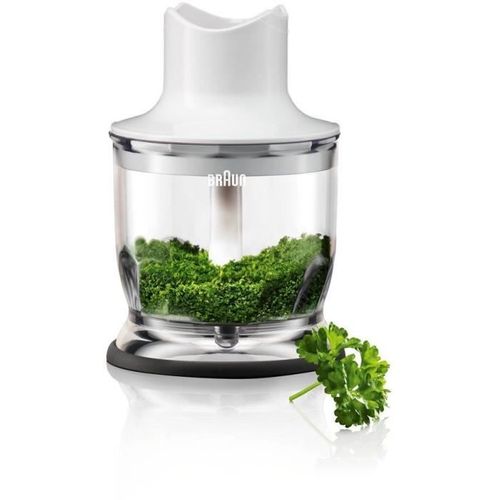 Pied Mixeur Mq3025wh Omelett - Multiquick 3 - 700watt - Technologie Powerbell Plus Et Splash Control