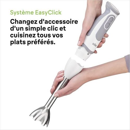 Mixeur Plongeant 1000w Blanc/gris - Mq5207wh