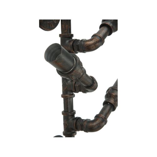 Porte-bouteilles Mural 6 Emplacements "manhattan" 55cm Noir