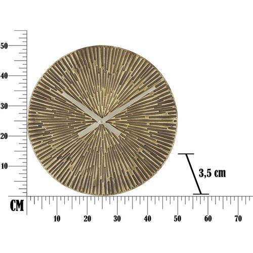 Horloge Murale En Métal Opis 50 X 3.5 Cm