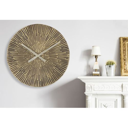 Horloge Murale En Métal Opis 50 X 3.5 Cm