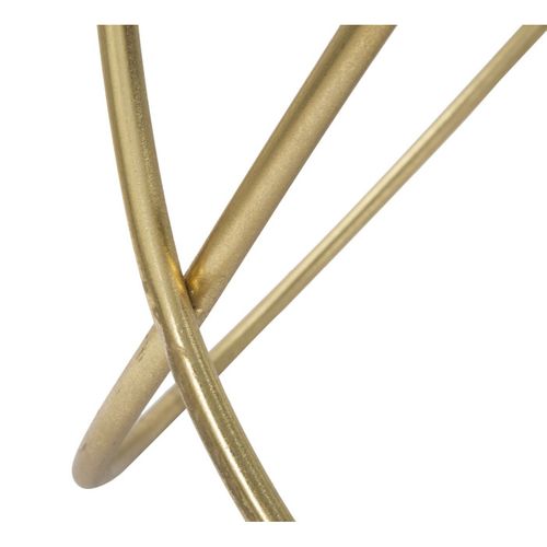 Table Basse En Métal Ring 60 X 45 Cm