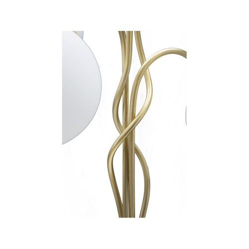 Lampe à Poser Design 4 Sphères "glamy" 74cm Blanc et Or