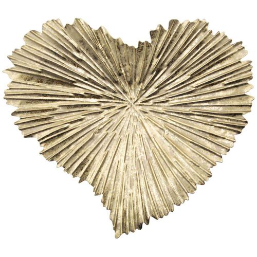 Vide-poche En Métal Heart 29 X 5 X 25 Cm