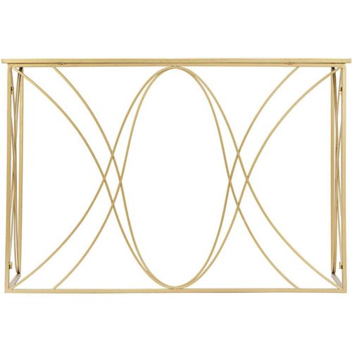 Console En Métal Doré Exy 120 X 40 X 80 Cm